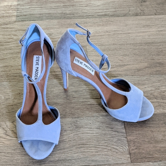 Steve Madden Shoes - Steve Madden Saally Lavender Heels Size 7.5